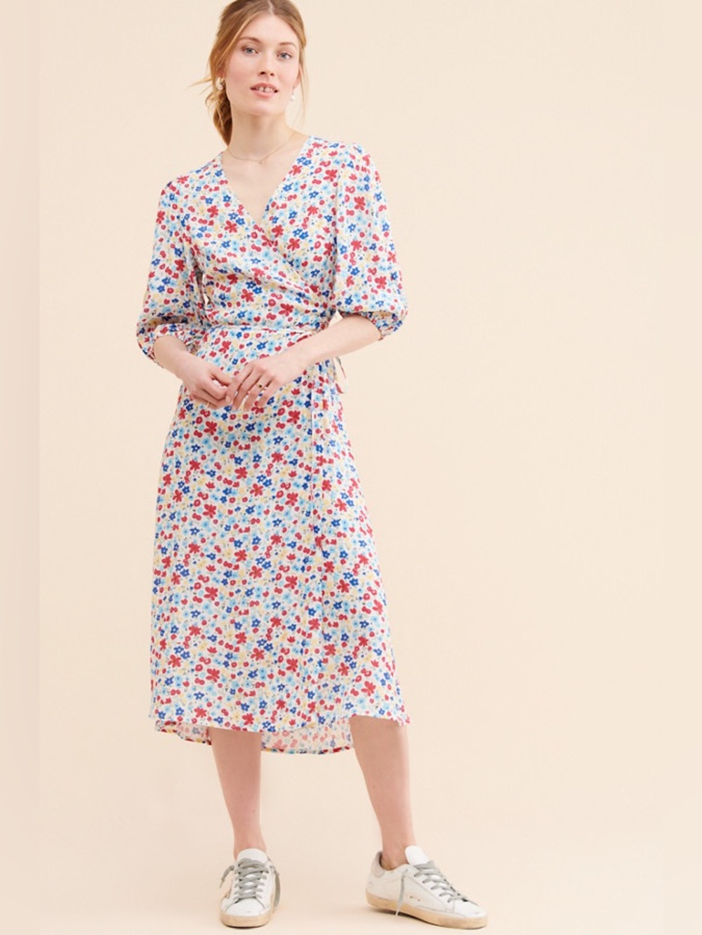 Charlie Holiday Summer Salsa Wrap Dress